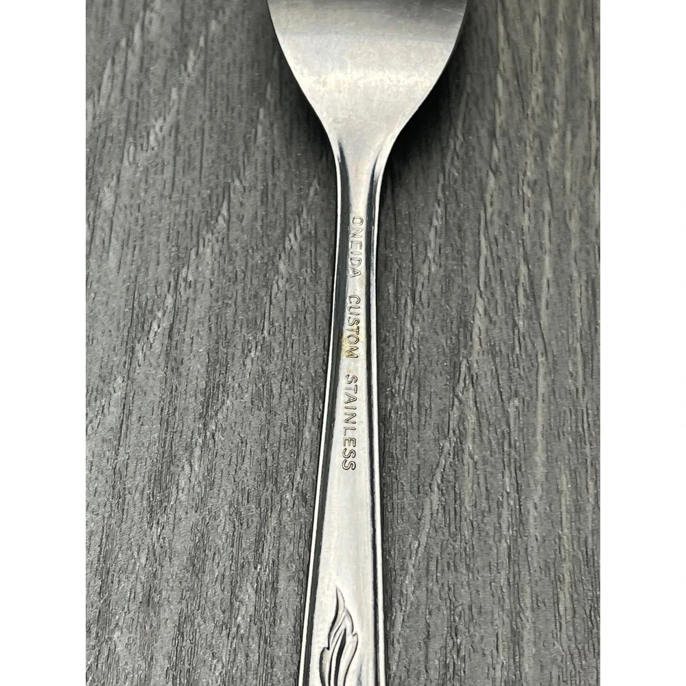 Oneida‎ Custom Stainless Autumn Memory Forks Set of 2 Vintage Silverware